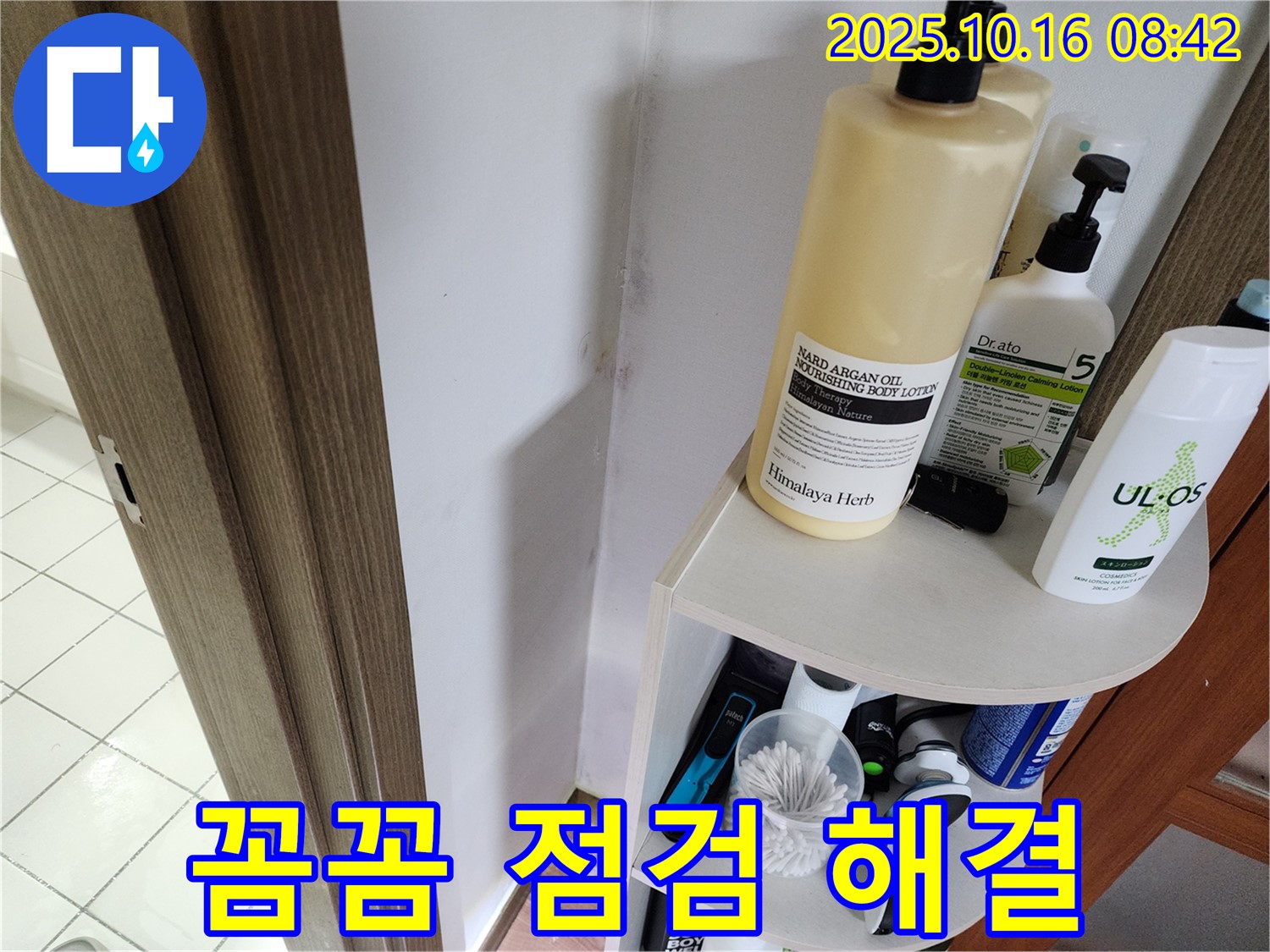 양주시 남면 경신리 욕실 곰팡이 - 꼼꼼한 누수 점검으로 확실하게 해결!
