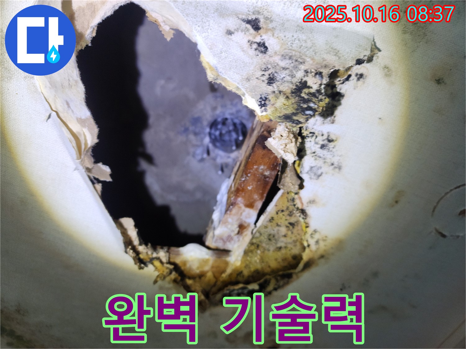 양주시 남면 경신리 주택 - 곰팡이 천장, 누수 완벽한 기술력으로 해결!