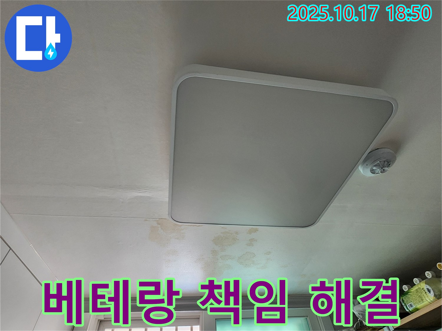 양주시 남면 주택 천장 - 베테랑 전문가가 책임지고 누수 해결