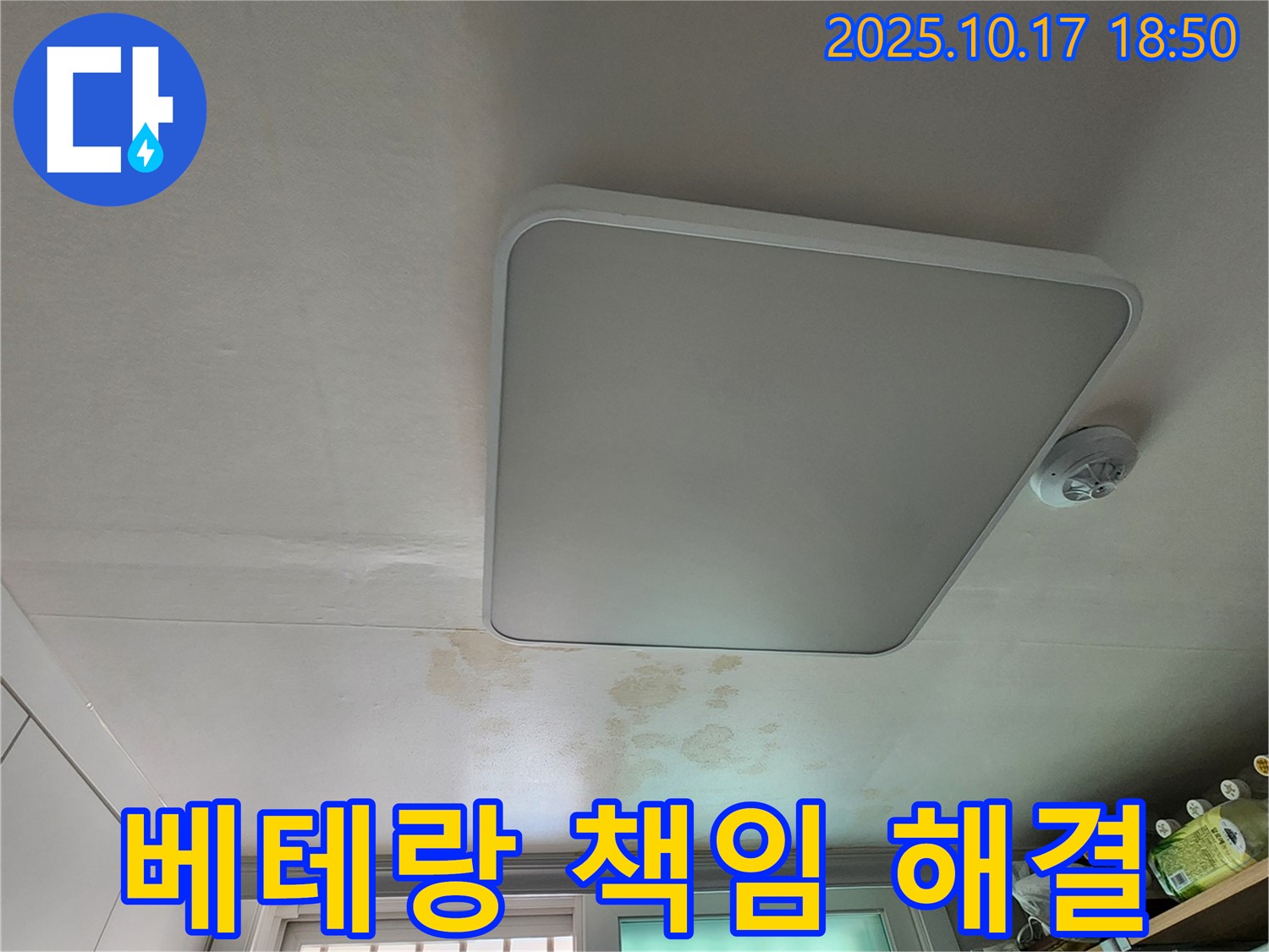 양주시 남면 주택 천장 - 베테랑 전문가가 책임지고 누수 해결
