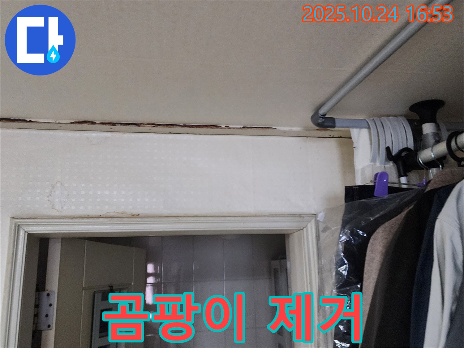 양주시 - 곰팡이 - 누수 잡고 확실 제거