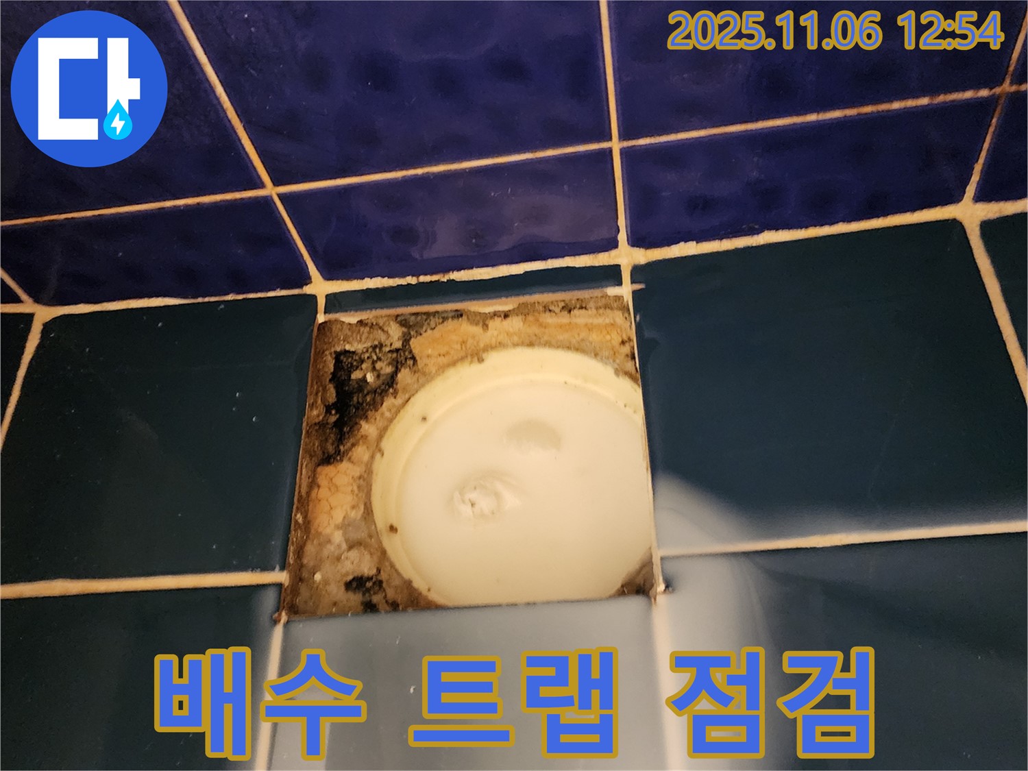 포천 소흘읍 고모리 욕조 점검구 - 누수, 배수 트랩 연결 부위 점검 작업
