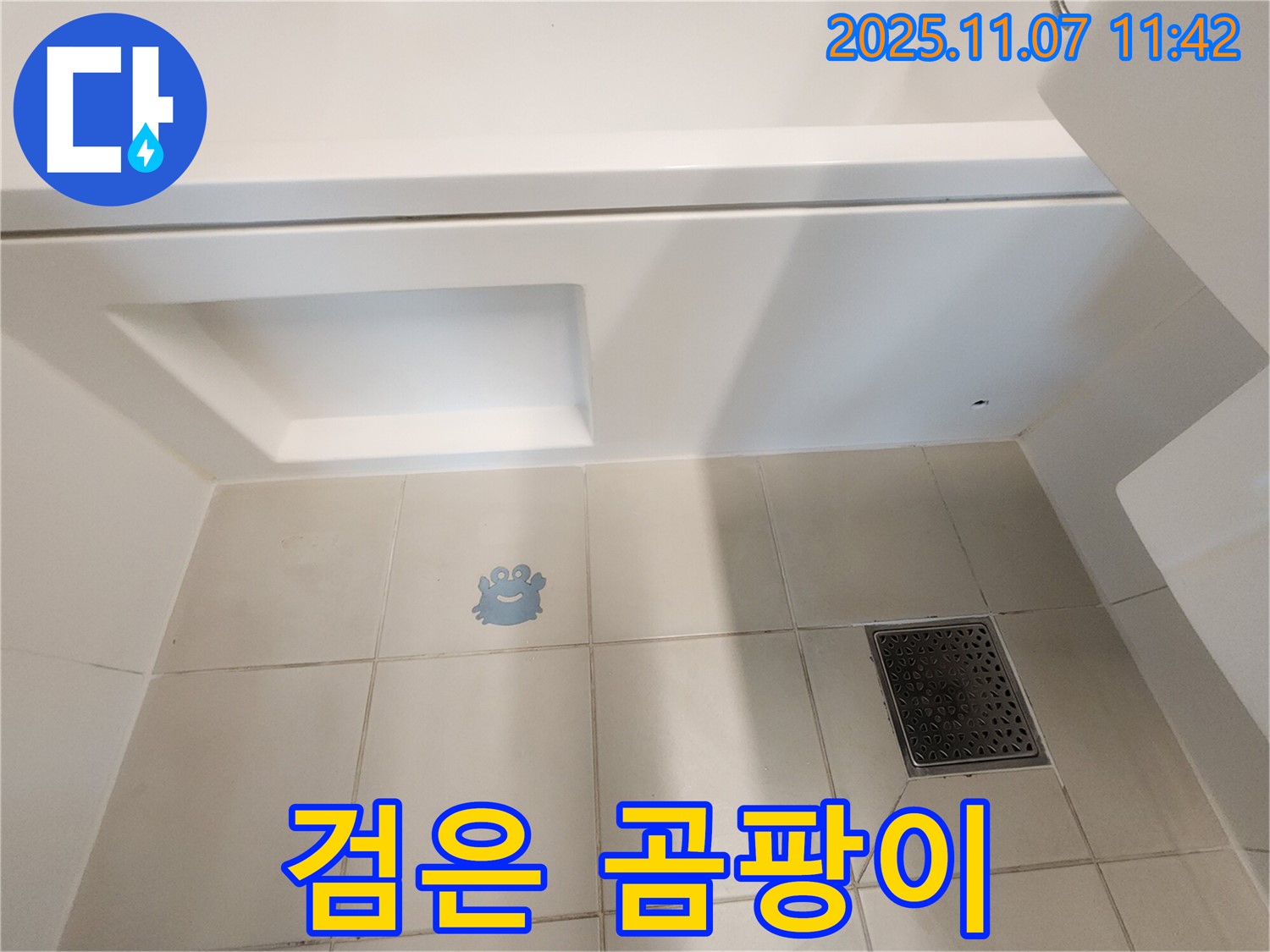 김포 사우동 욕조 누수 - 타일 틈새 검은 곰팡이, 누수 의심하고 점검!