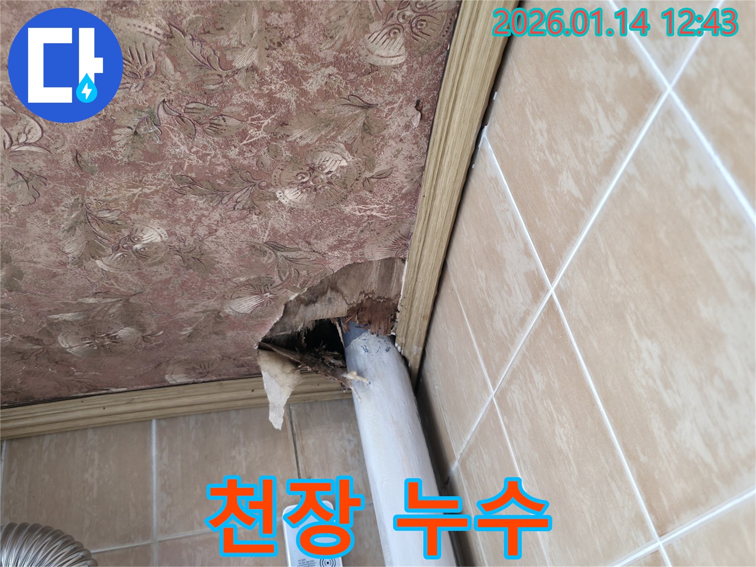 천장 누수 - 문제 해결 과정
