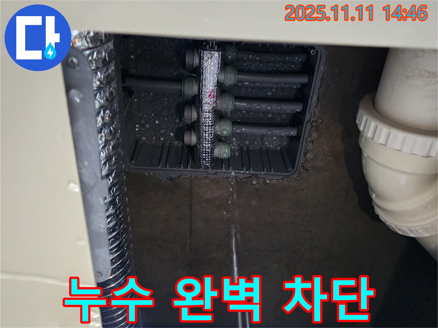 분배기 누수 - 누수 완벽 차단!