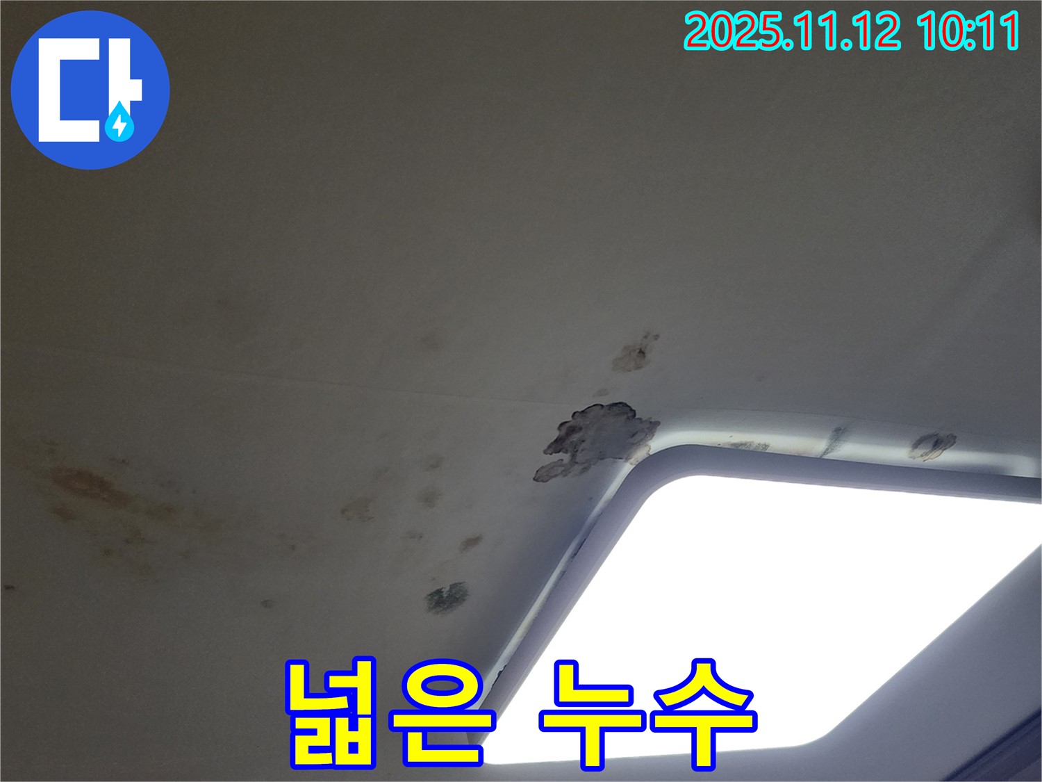 넓은 범위 - 배관 점검