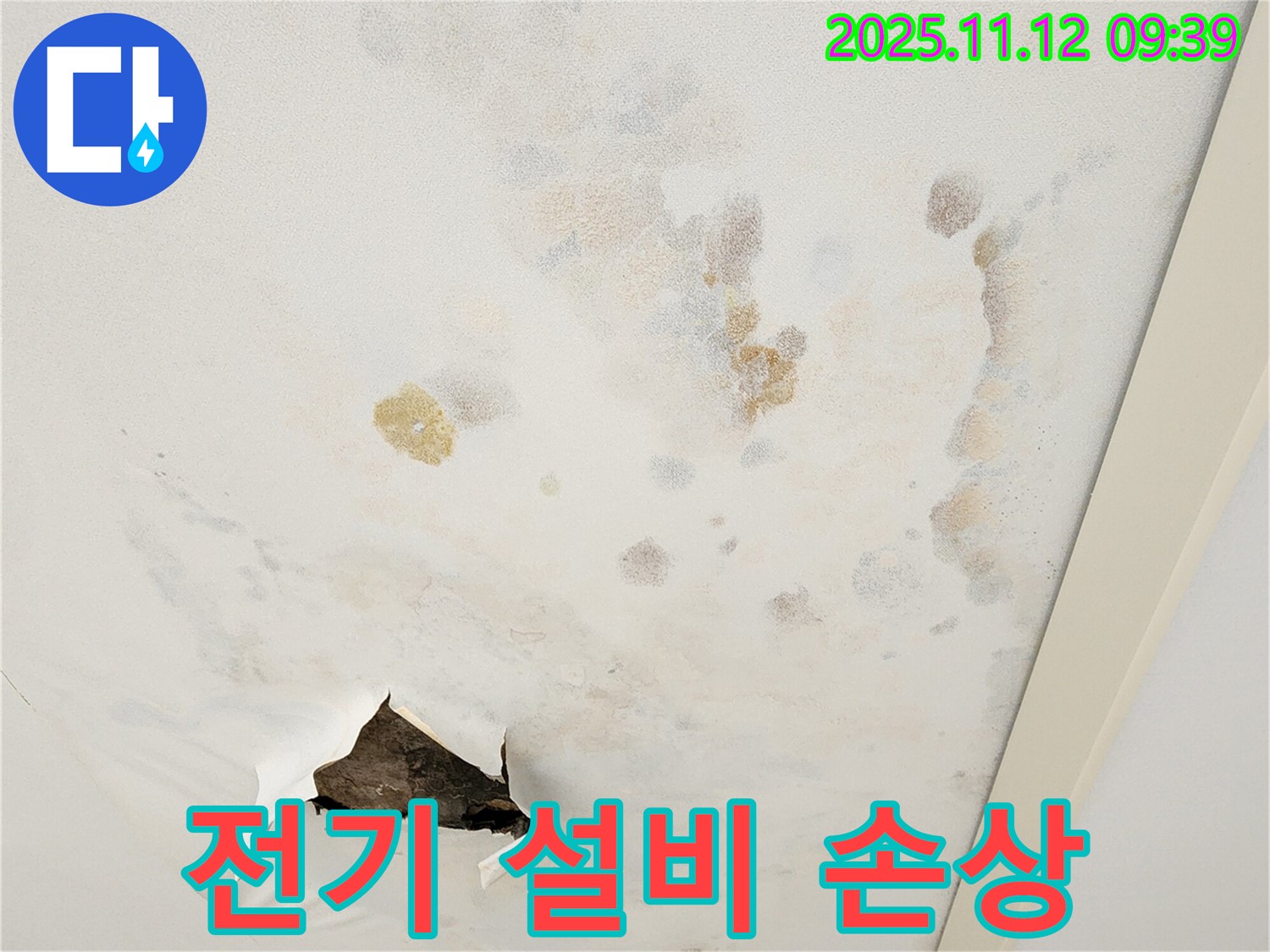 전기 설비 - 손상 우려 - 안전 점검