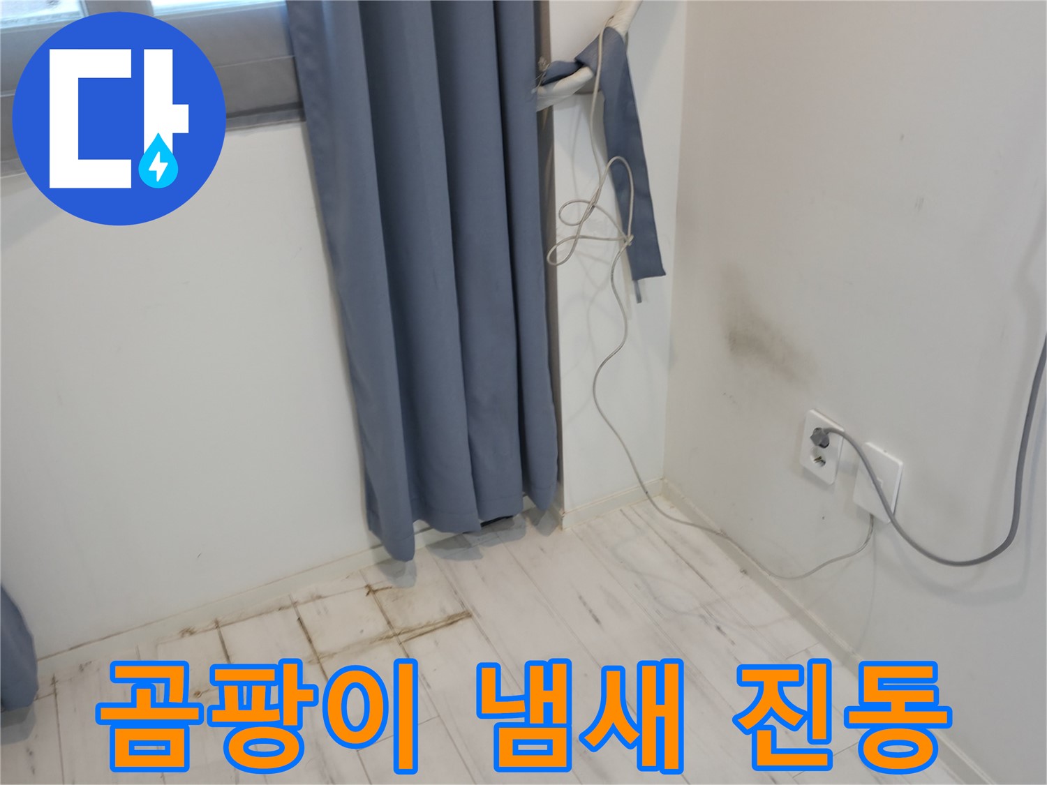 신림동 누수 - 곰팡이 냄새 문제 - 긴급 복구 작업으로 해결