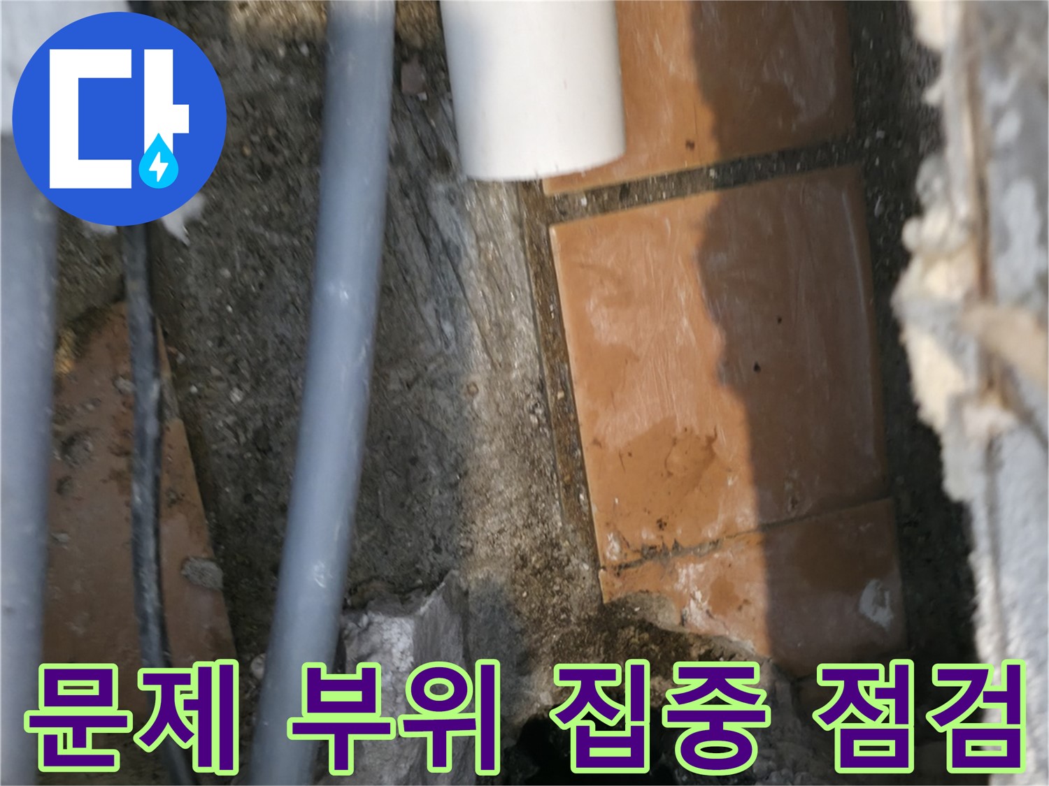 신림동 누수 공사 - 문제 부위 집중 점검 중 - 빠른 해결 약속