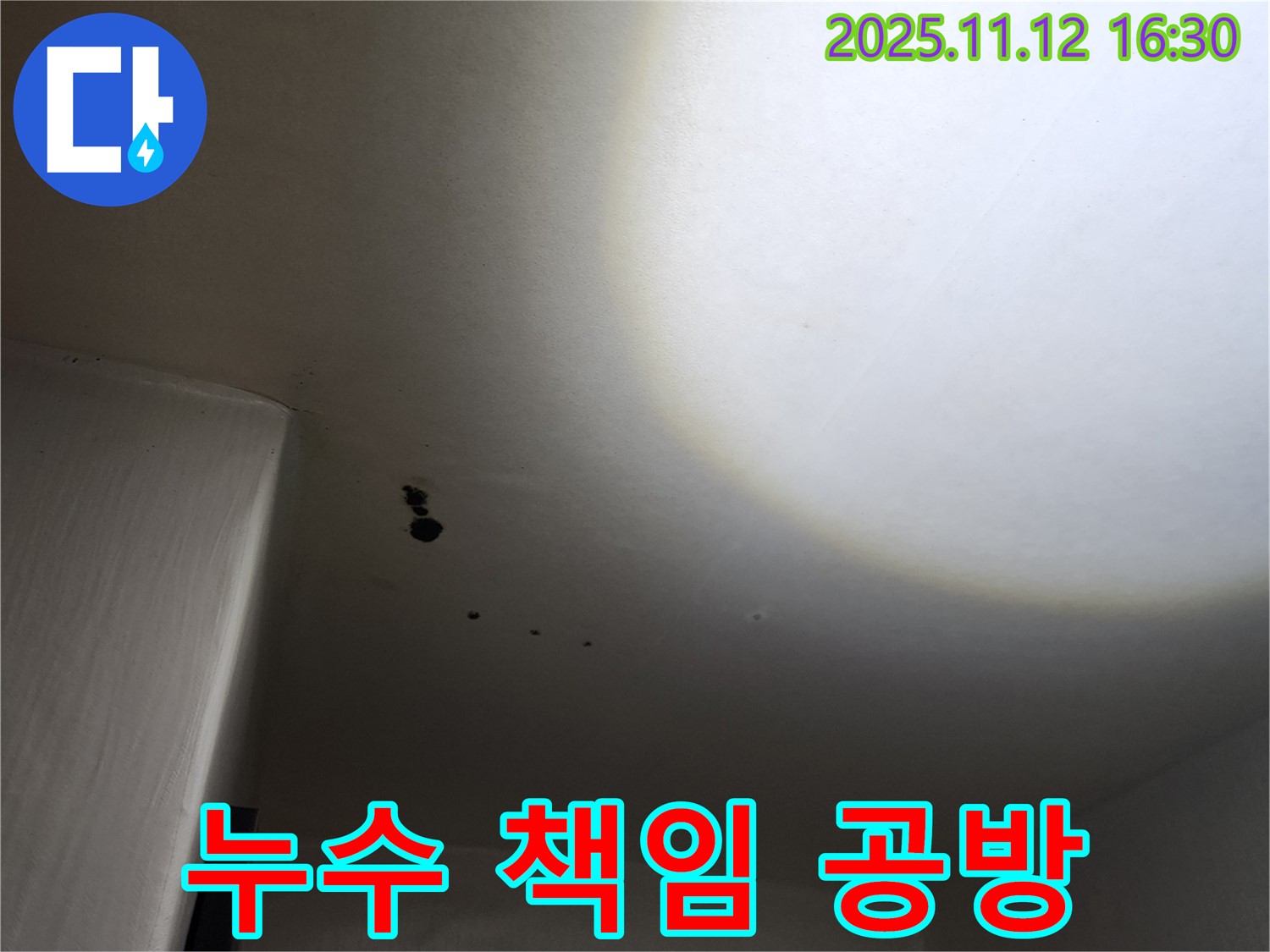 포천 군내면 천장 - 누수 책임 - 누구 책임?