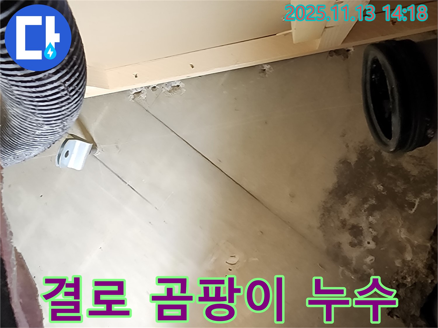 겨울철 결로 - 곰팡이와 누수의 합작품!