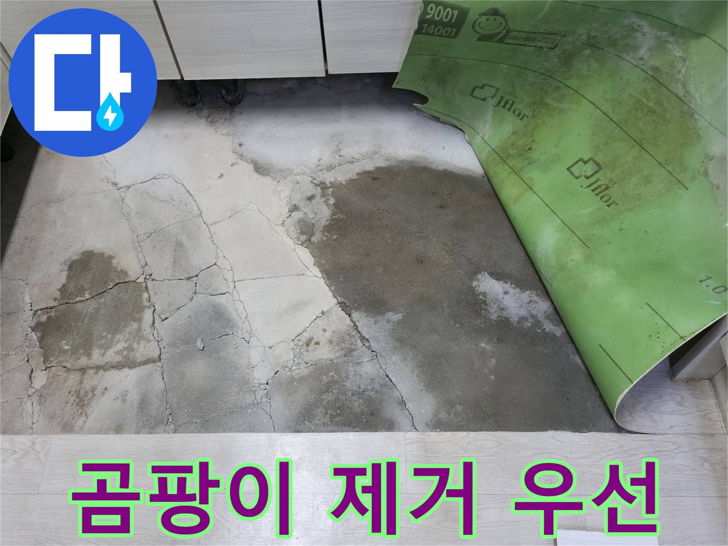 포천 빌라 누수 - 곰팡이 제거를 위한 누수 해결 작업