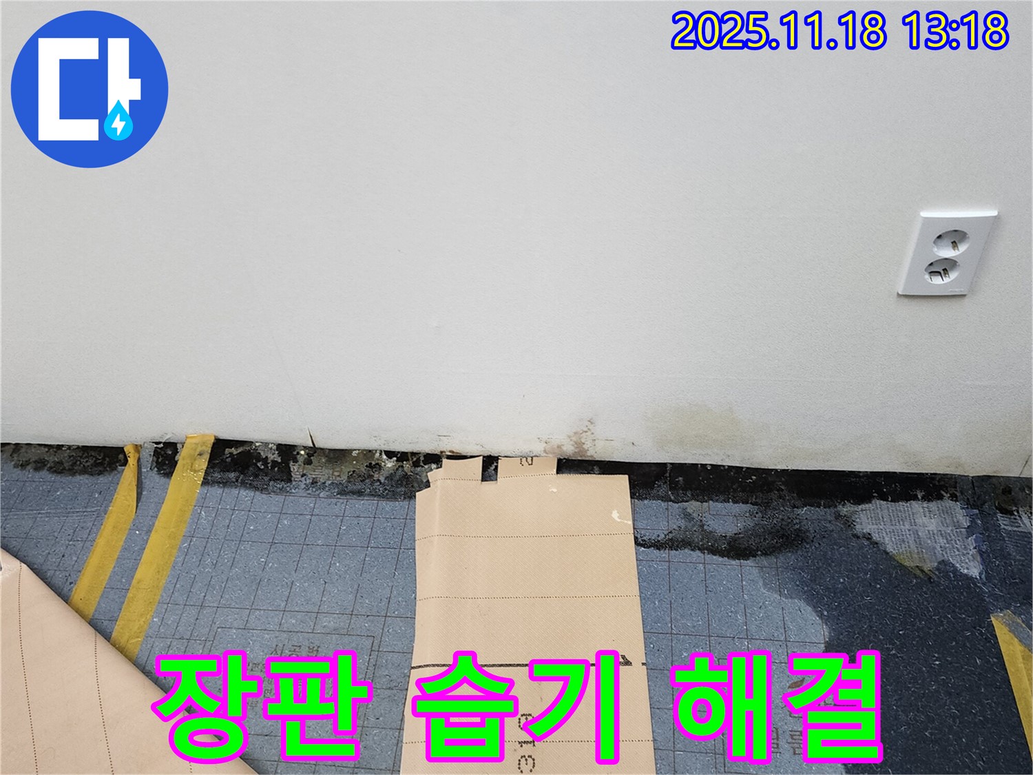 포천 장판 밑 누수 - 습기 및 곰팡이 문제 해결 전문 기술력과 노하우