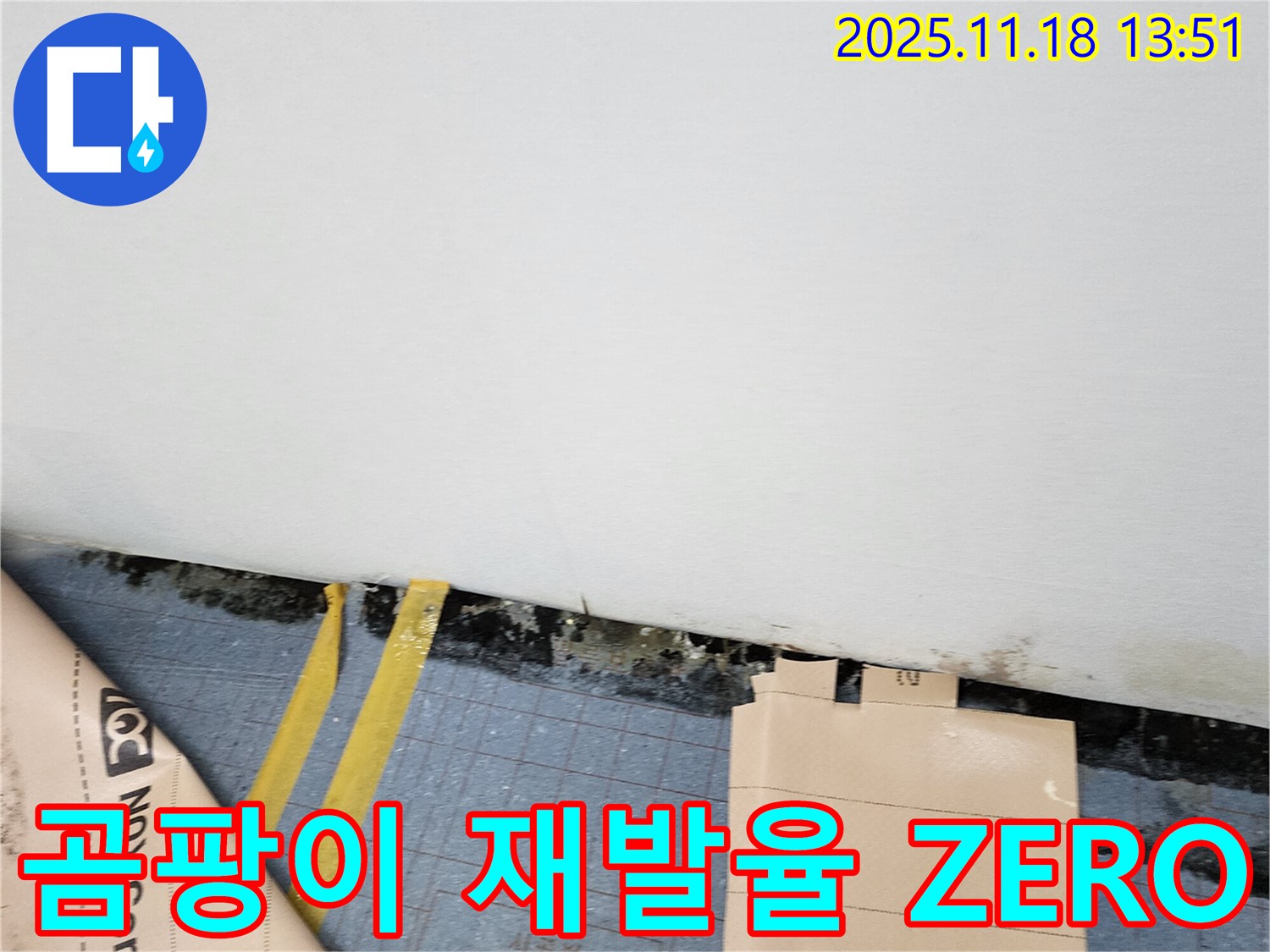 포천시 진목리 누수 현장 - 곰팡이 재발율 ZERO에 도전! - 특별 공법으로 확실하게 시공합니다.