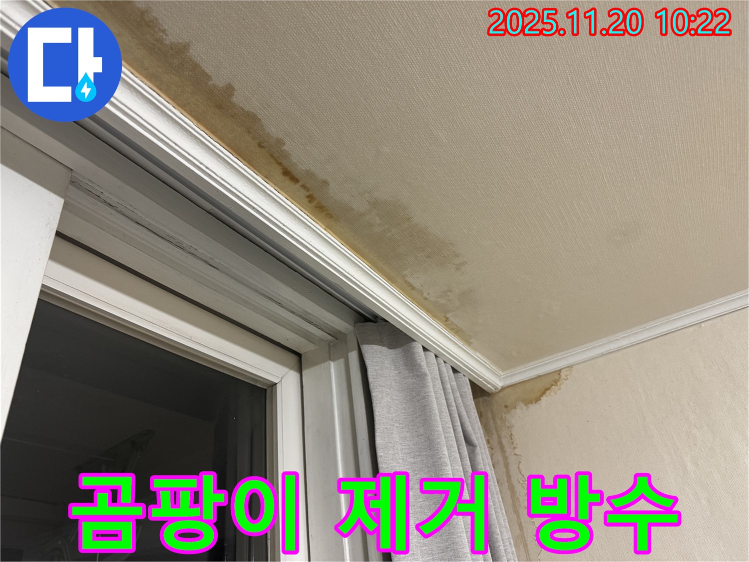 세검정로1가 누수 - 곰팡이 제거 & 완벽 방수 시공