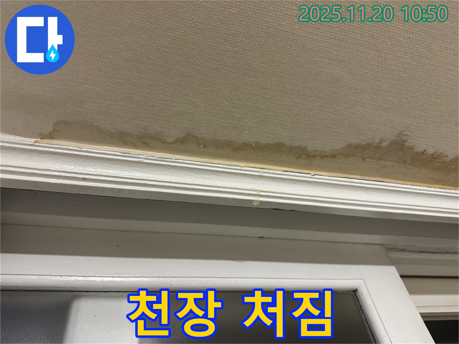 천장 처짐 - 안전 문제 - 긴급 점검