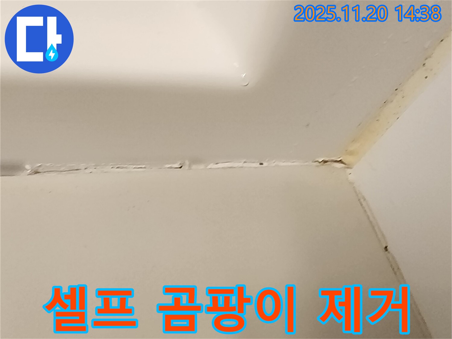 욕실 실리콘 - 셀프 제거 위험