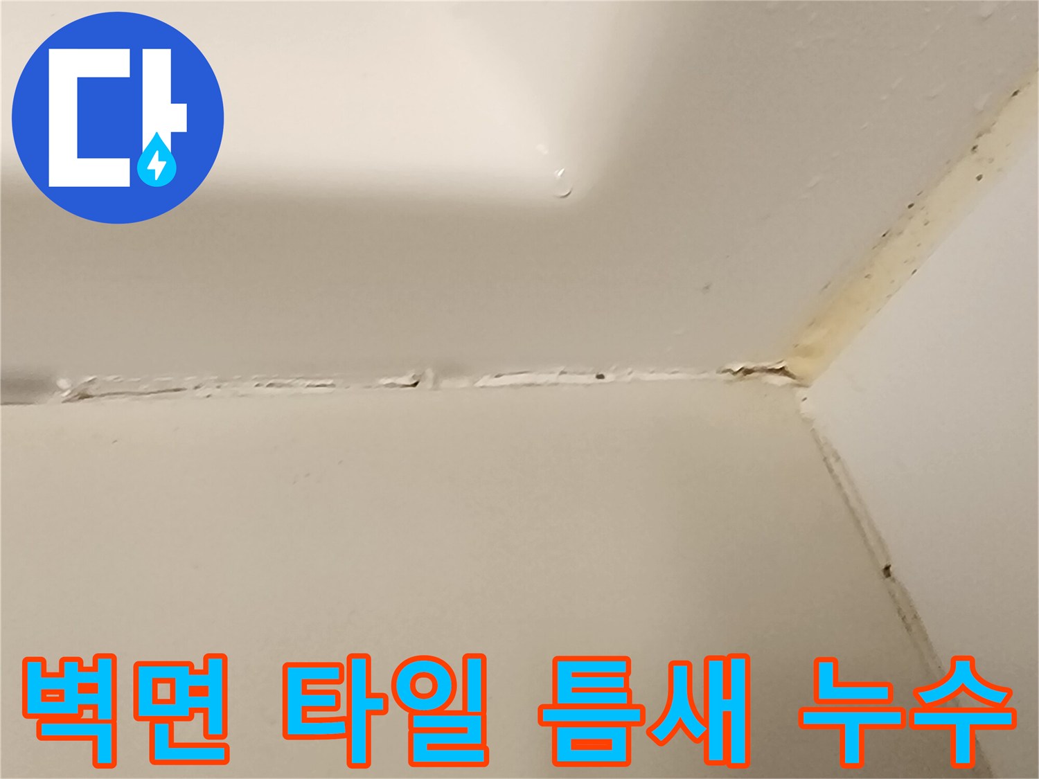 욕실-타일-접합부-방수-상태-관찰