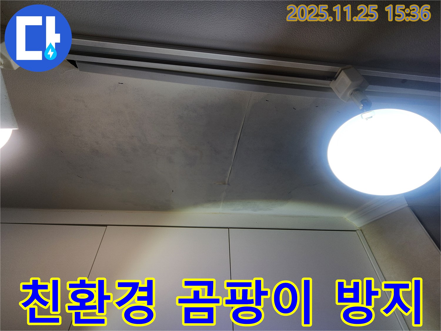 공릉2단지 아파트 천장 누수 - 곰팡이 방지 친환경 시공 - 안전한 자재 사용