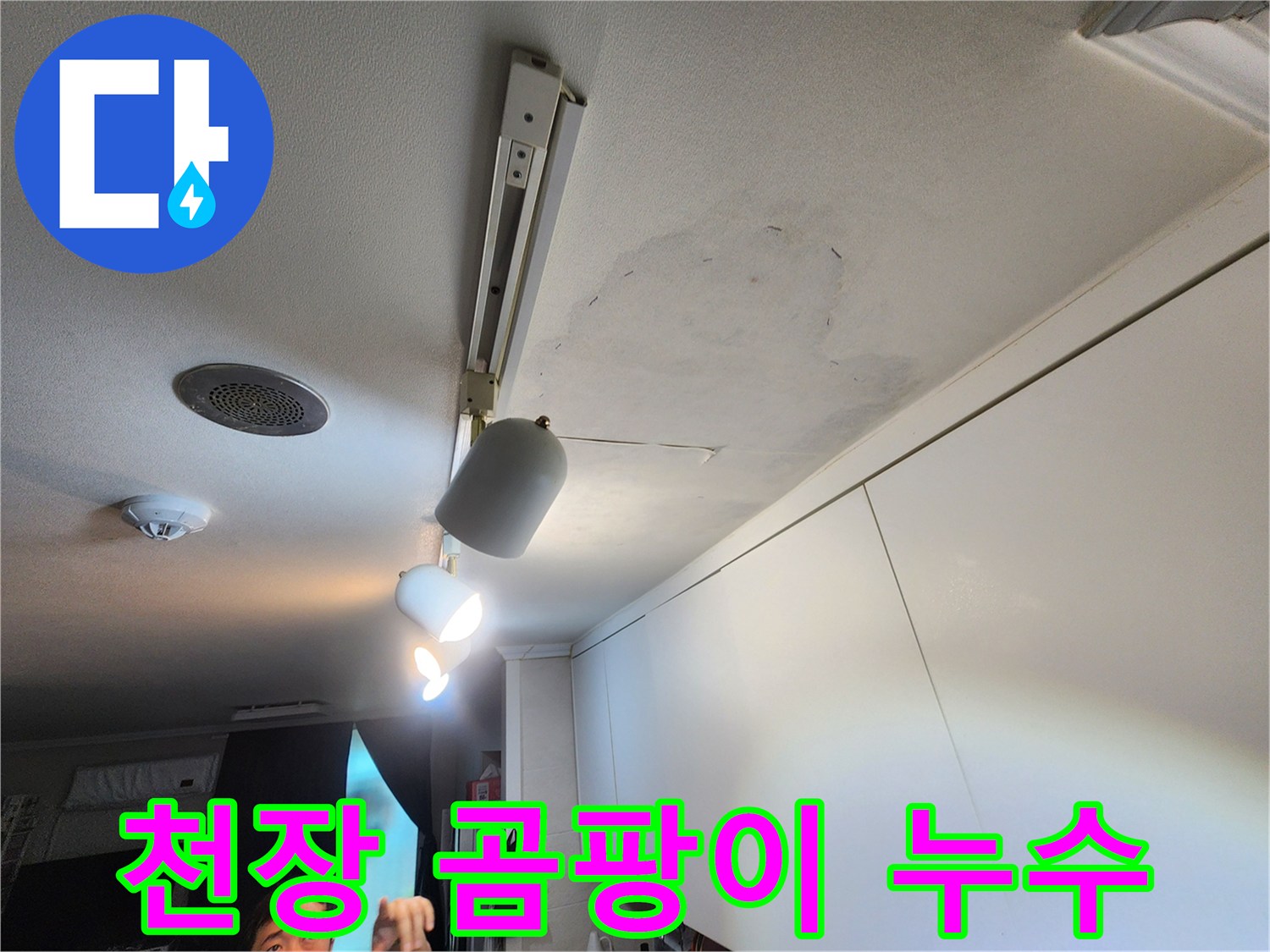 노원구 공릉동 아파트 천장 누수 - 곰팡이 발생 - 긴급 누수 해결