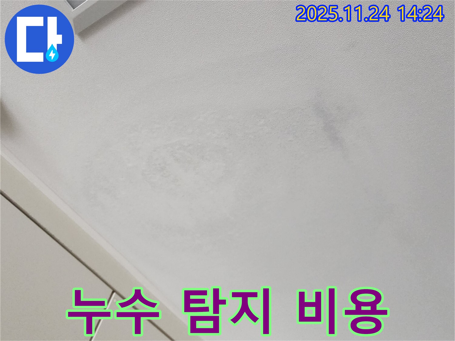 누수 탐지 - 비용 문의
