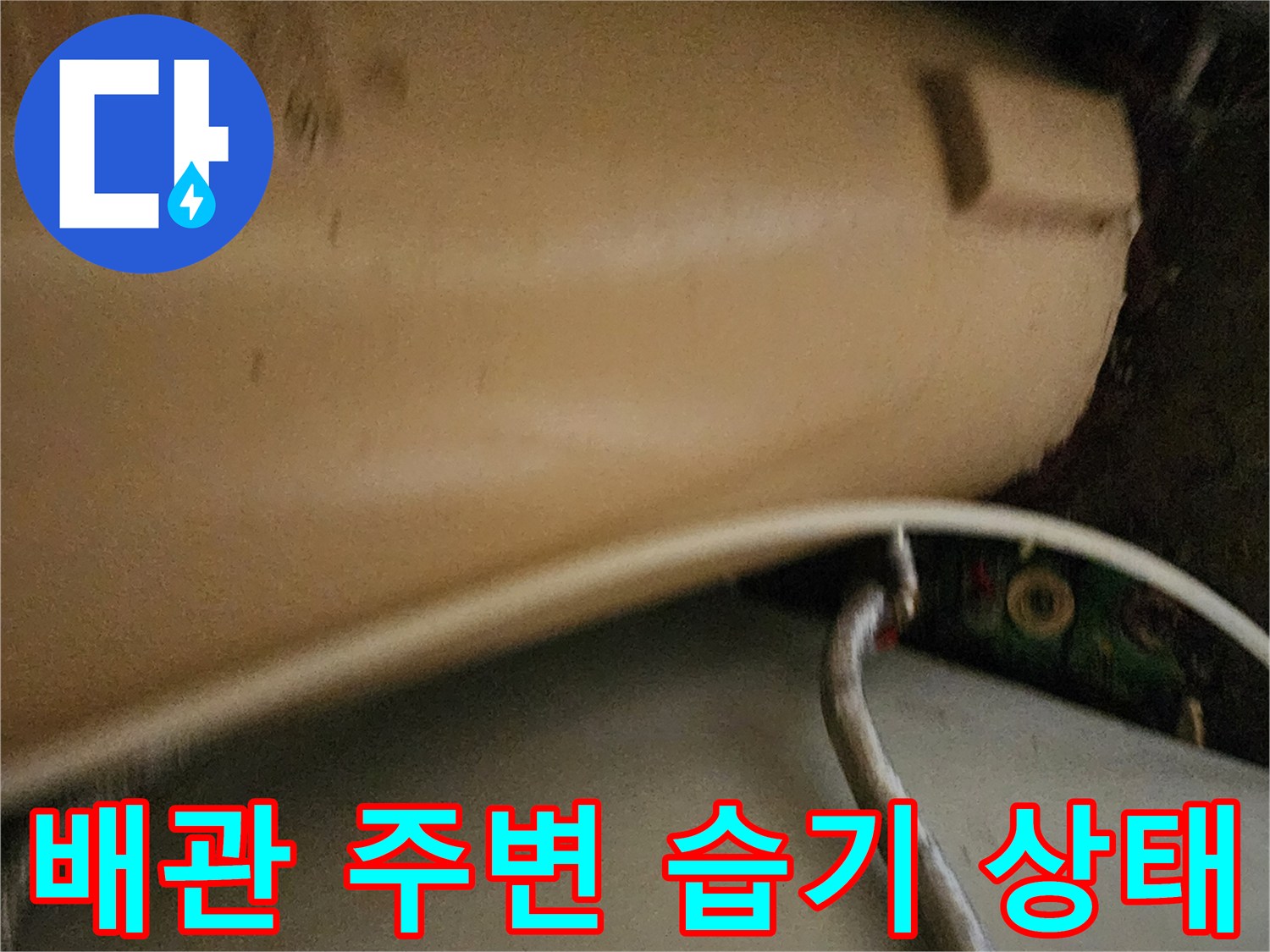 축축하게-젖어있는-배관-주변부