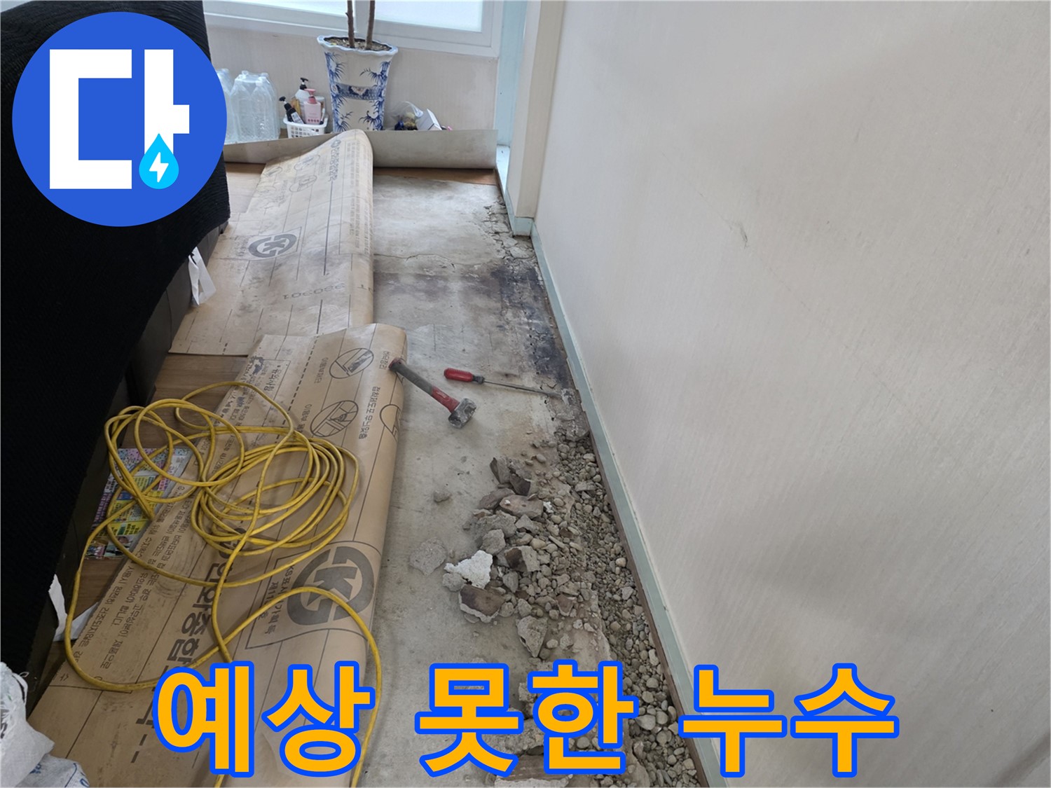 방배2동 누수 - 드디어 찾았다! 결정적인 누수 흔적 포착!