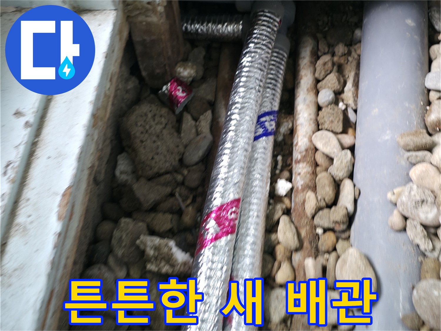 서초구 서초2동 누수 현장 - 튼튼하고 안전한 새 배관으로 교체 완료! 이제 안심하고 물을 사용하세요.