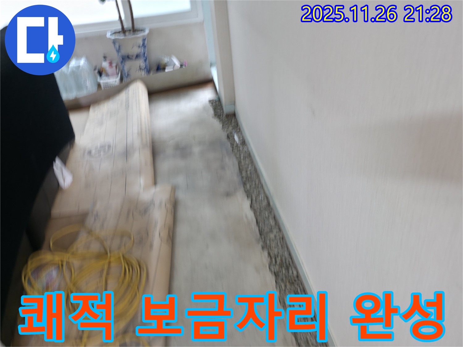 서초구 서초2동 장판 밑 곰팡이 제거 - 쾌적한 보금자리를 만들어 드립니다!