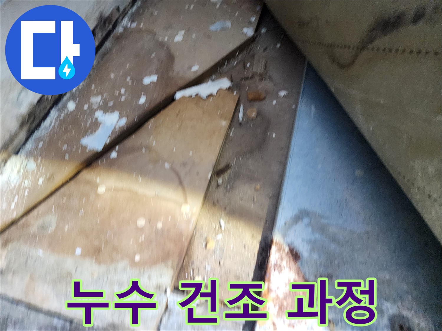 수원 장안구 삼성아파트 누수 - 누수 건조 과정 상세 기록