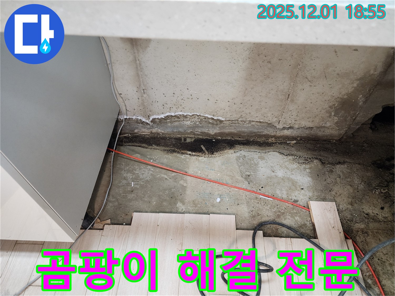 포천 이동면 연곡리 싱크대 누수 - 곰팡이 문제 해결 전문 업체의 확실한 시공 과정