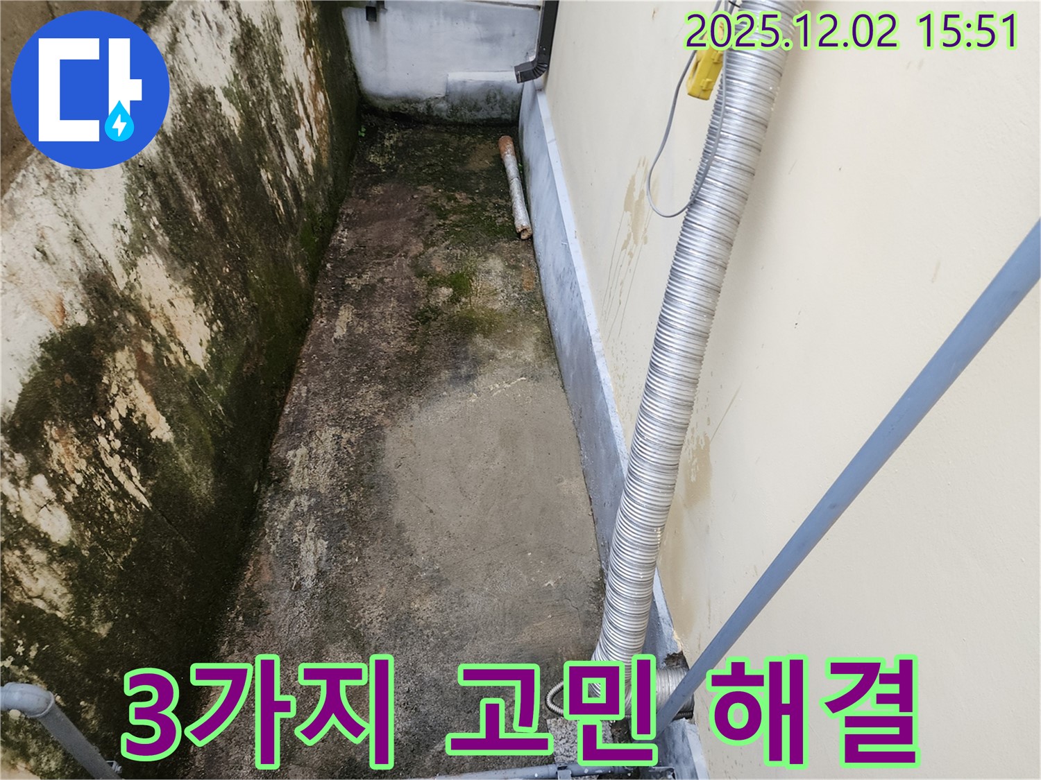 포천 좁은 공간 곰팡이 - 곰팡이, 습기, 냄새 3가지 고민 해결!