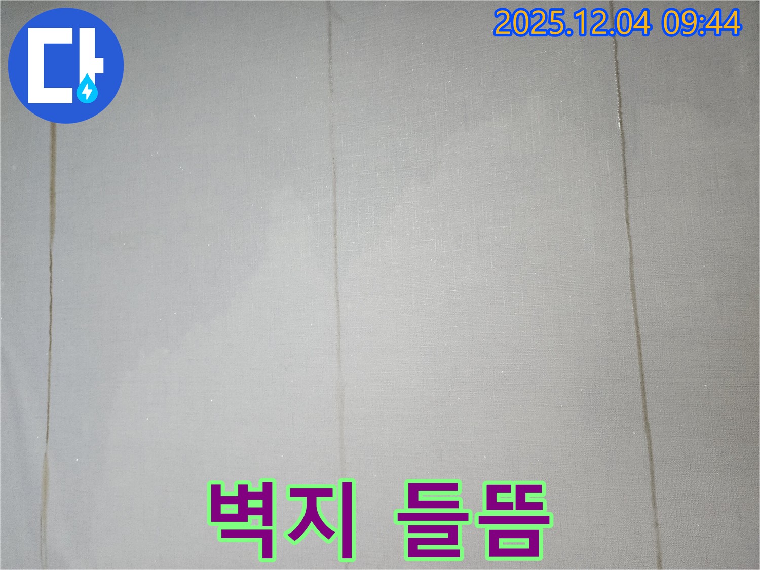 벽지 들뜸 - 완벽한 장비와 기술력으로 해결
