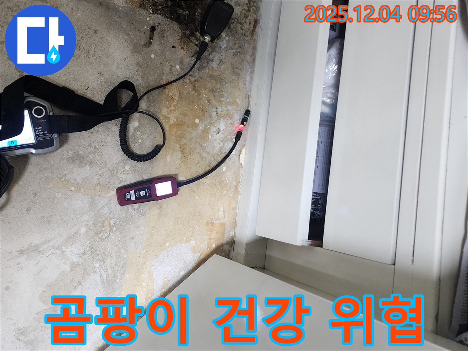 장롱 밑 곰팡이 - 건강 위협, 숨은 누수 해결