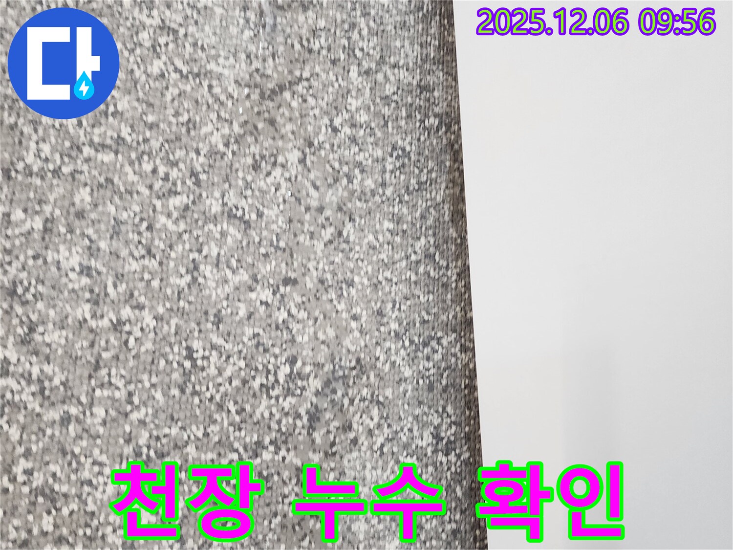 천장 누수 확인 - 문제 해결의 시작!