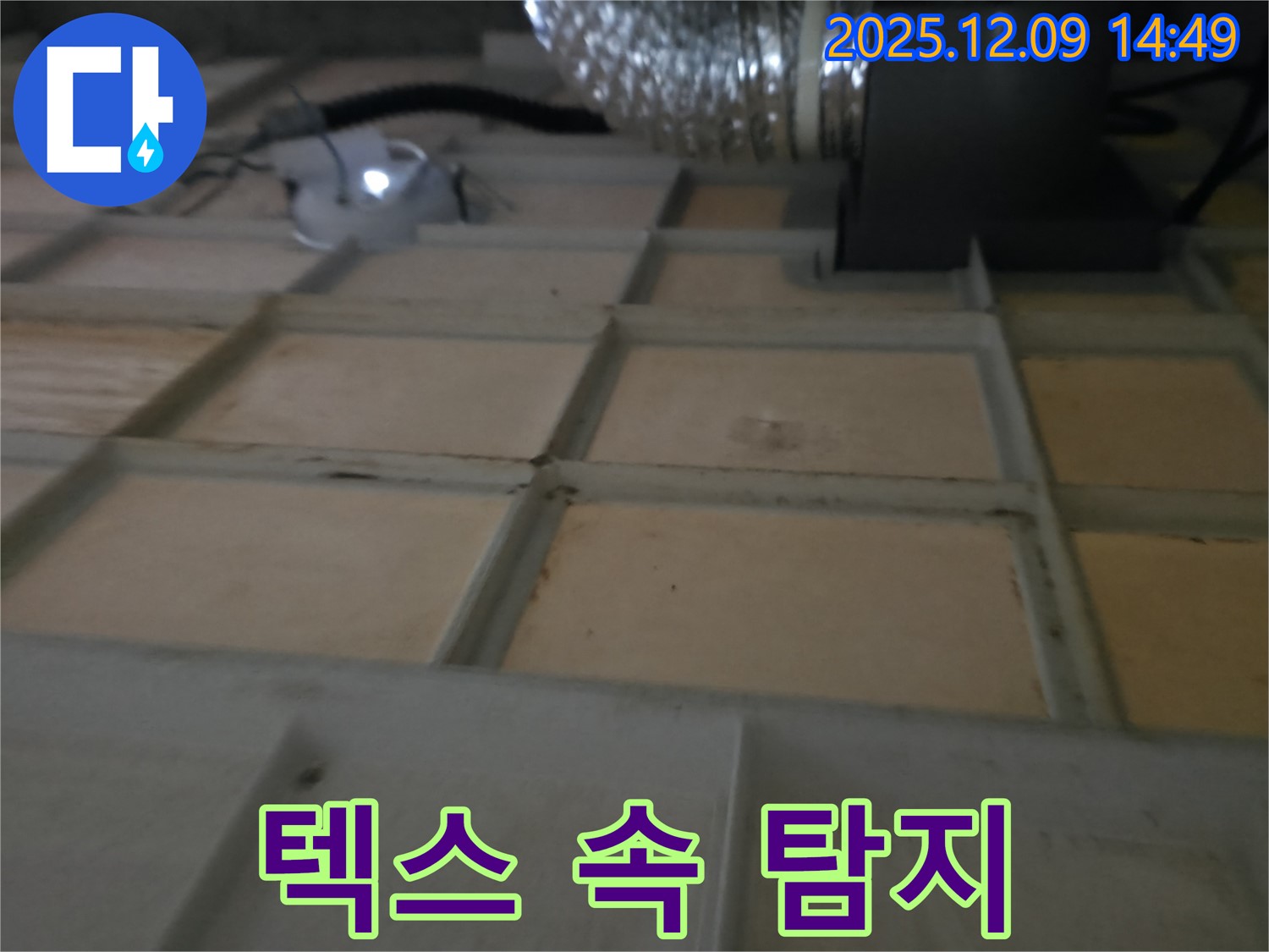 향남 - 텍스 속 숨은 누수, 첨단 탐지