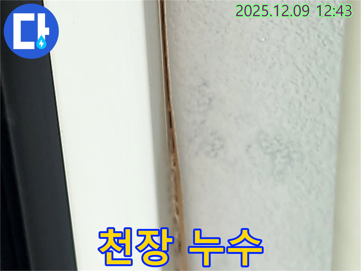 천장 누수 - 원인부터 해결까지 책임지고 시공합니다.
