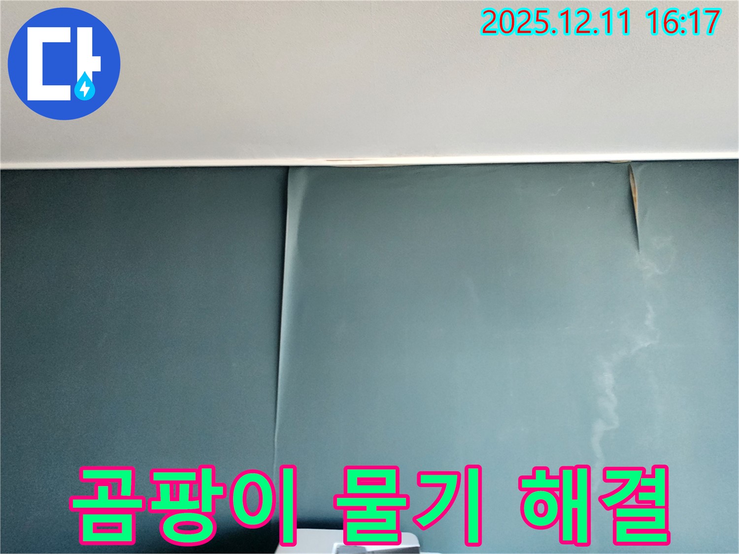포천 남궁리 누수 - 벽지 곰팡이와 물기 문제, 완벽하게 해결하고 건강하고 쾌적한 공간 조성
