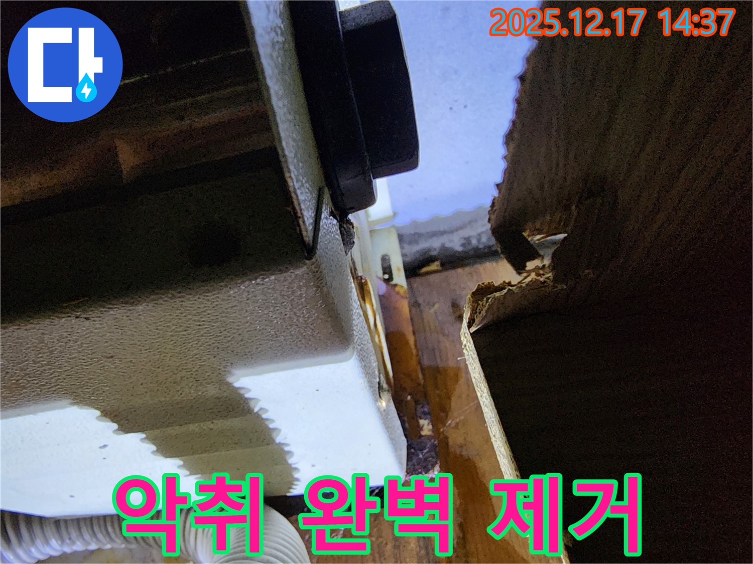 싱크대 하부 악취 완벽 제거 - 쾌적함 UP!