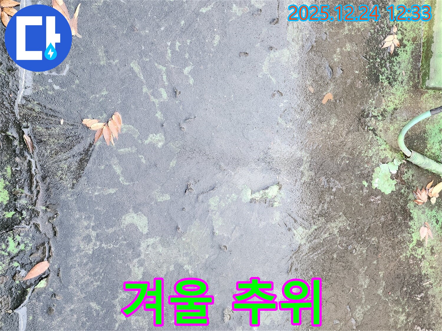 겨울 추위 - 동파 위험