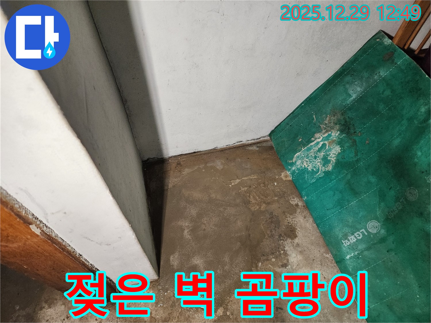 상계2동 누수 - 젖은 벽, 곰팡이, 악취 - 3중고 해결