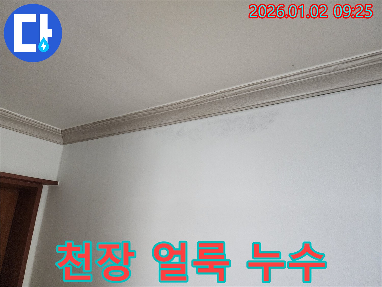 상계9동 천장 누수 - 천장 얼룩, 초기 증상 의심