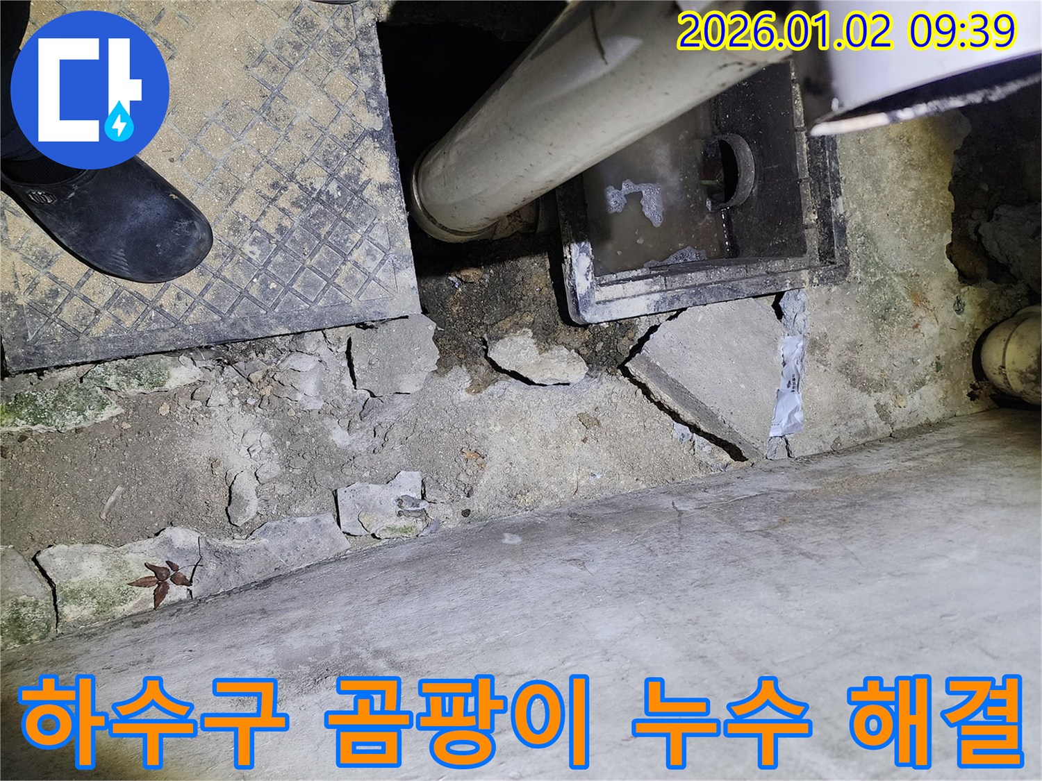 상계9동 하수구 곰팡이 - 누수 해결 - 쾌적한 환경으로