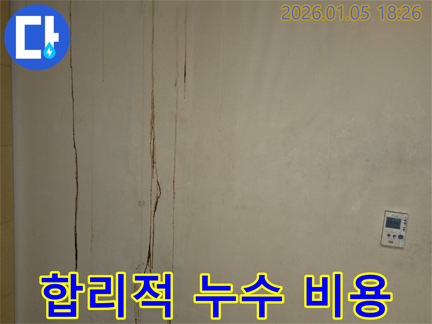남양주 진건 - 합리적인 비용의 천장 누수 해결