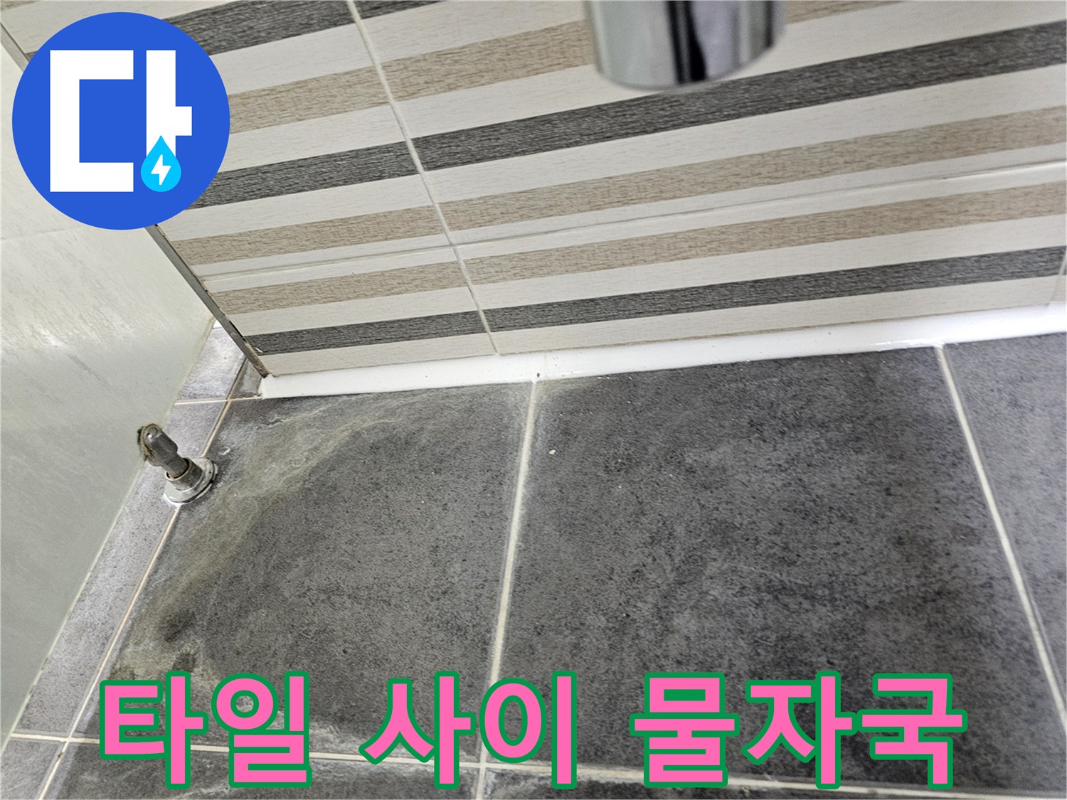 욕실-타일-틈새-물스며듬-현상