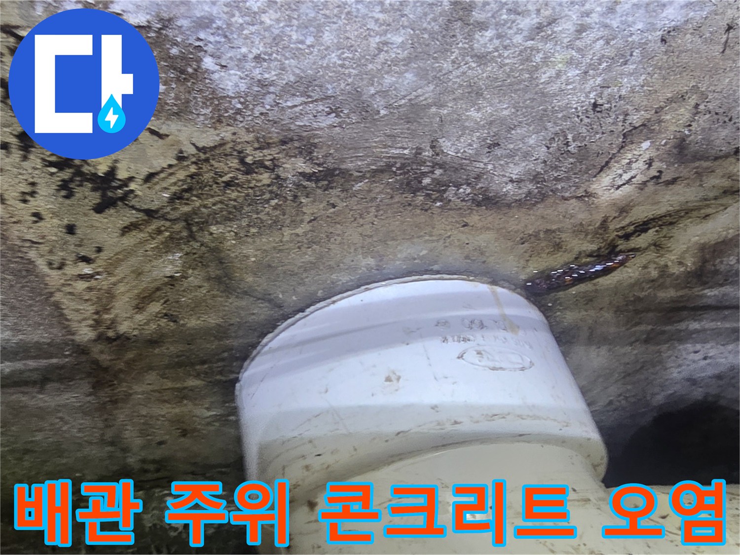 화장실-천장-배관-주변-젖은-콘크리트
