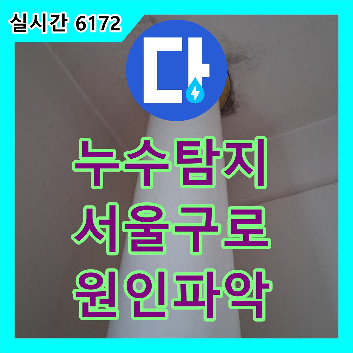 누수탐지 다세대 주택의 여러 세대에서 동시다발적으로 발생한 누수 지점을 정밀하게 진단한 사례 서울 구로구