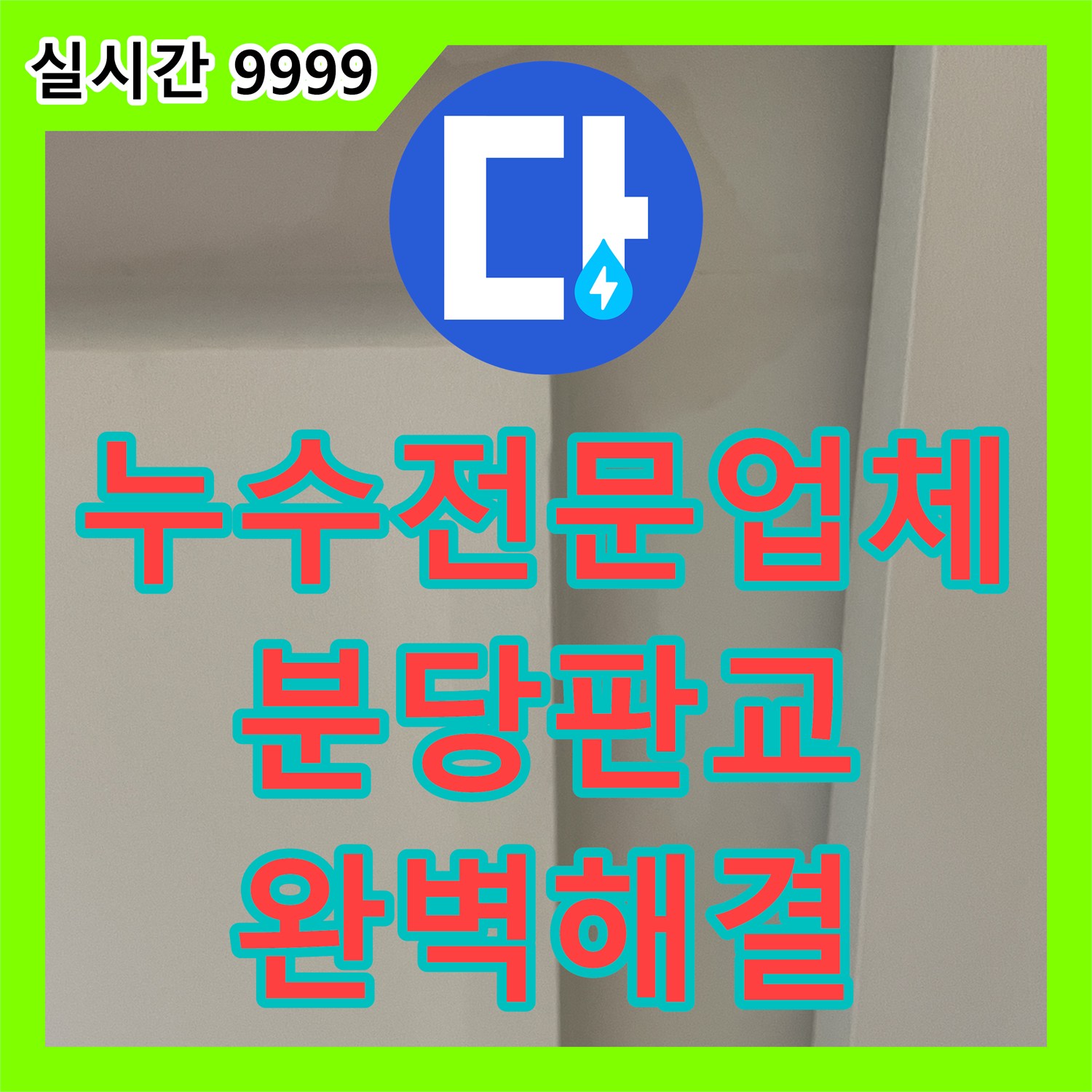 누수전문업체 싱크대 배관 역류와 아랫집 거실 천장 누수를 한 번에 해결한 성남시 분당구 판교동 공사