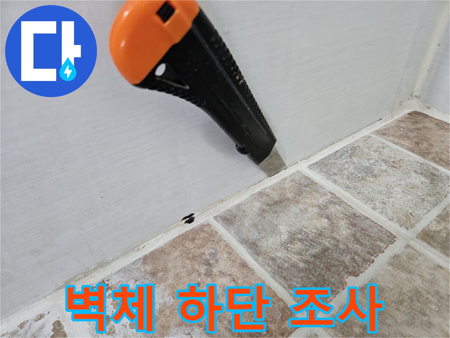 타일-경계-부분의-균열-조사
