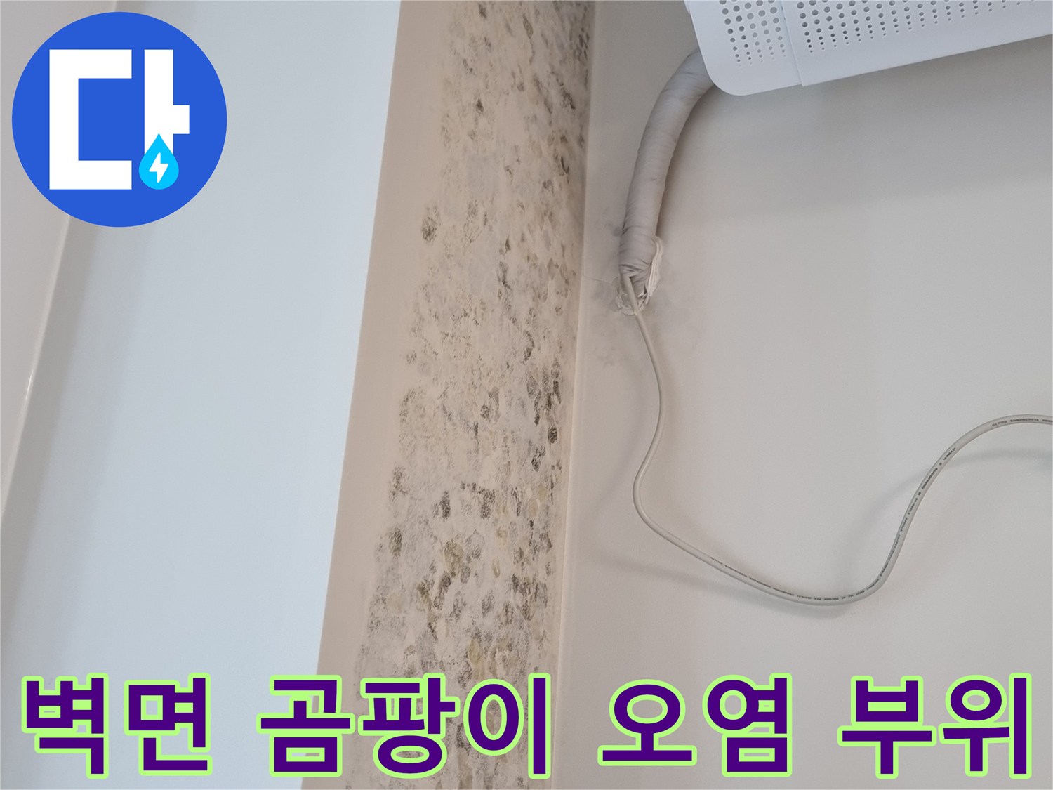 에어nu-배관-주변-의-습기-및-곰팡이-발생-부위